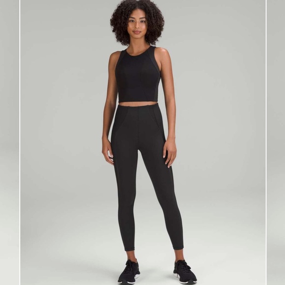 lululemon athletica Pants - Lululemon Everlux and Mesh Super-High-Rise Training Tight 25" size 14